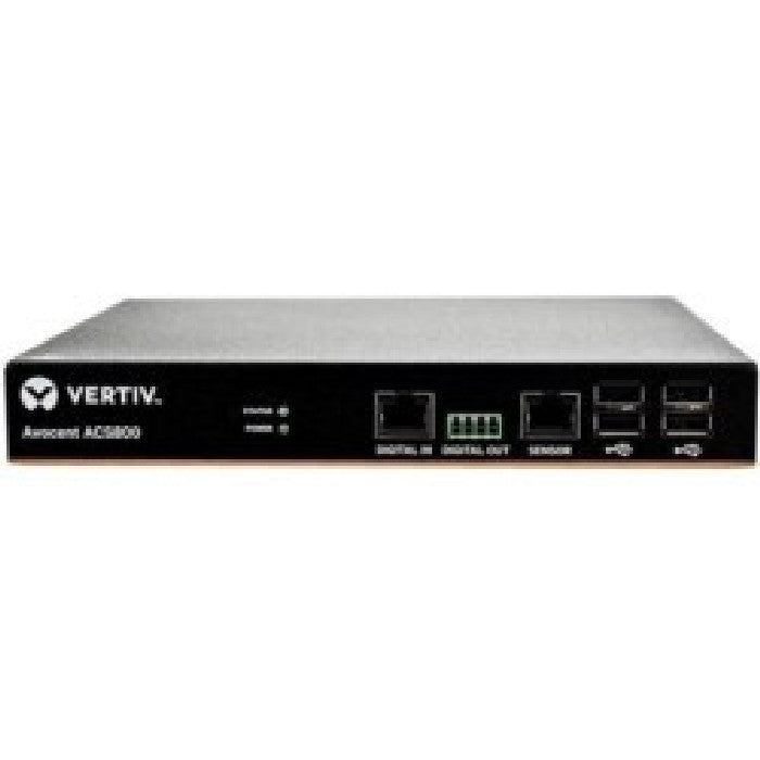 Vertiv ACS802EAC-001 Vertiv Avocent Acs 800 2-port Serial Console Server With External Ac/dc Power Supply, Compact Chassis