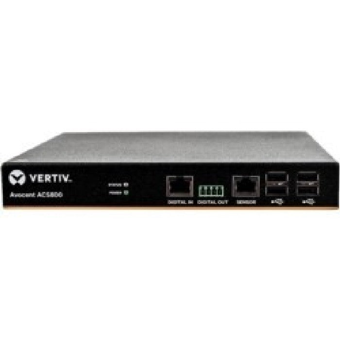 Vertiv ACS802EAC-400 Vertiv Avocent Acs 800 2-port Serial Console Server With External Ac/dc Power Supply, Compact Chassis