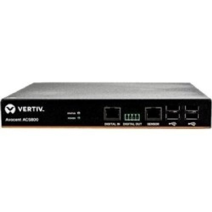 Vertiv ACS804EAC-001 Vertiv Avocent Acs 800 4-port Serial Console Server With External Ac Power Supply, Compact Chassis