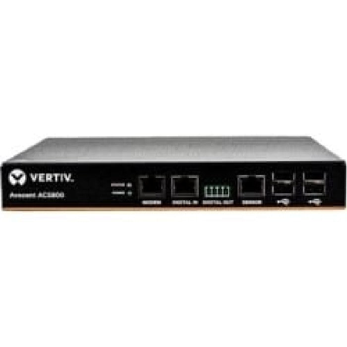 Vertiv ACS808MEAC-400 Vertiv Avocent Acs 800 8-port Serial Console Server With External Ac Power Supply, Analog Modem, Compact Chassis