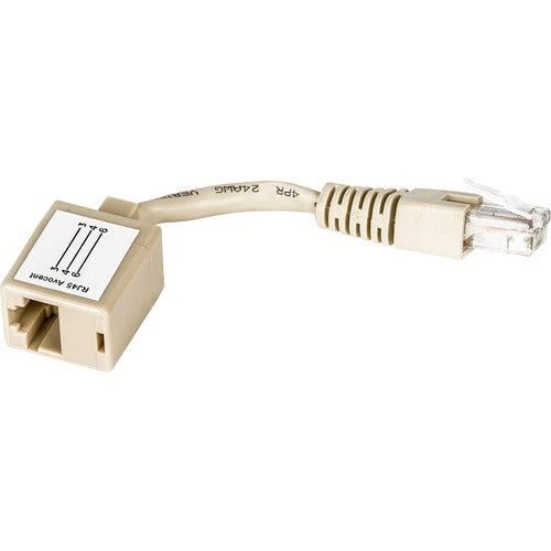 Vertiv ADB0040 | Vertiv Avocent RJ45 to RJ45 Straight-Thru Adapter - RJ45 to RJ45 Rackable converter CONVERTER