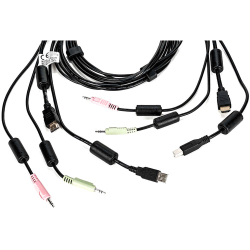 Vertiv CBL0126 | AVOCENT KVM Cable - 6 ft, Single Display, HDMI, 1 x USB, 2 x Audio, Standard KVM cable 1-HDMI/1-USB/2-AUDIO