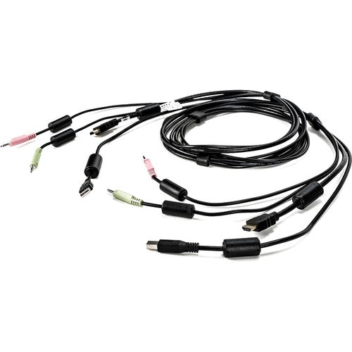 Vertiv CBL0126 | AVOCENT KVM Cable - 6 ft, Single Display, HDMI, 1 x USB, 2 x Audio, Standard KVM cable 1-HDMI/1-USB/2-AUDIO