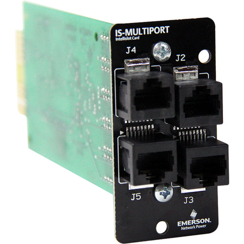 Vertiv IS-MULTIPORT | Vertiv Liebert IntelliSlot MultiPort Card Multiplexing Device to Enable UPS Monitoring and Shutdown Communications KIT