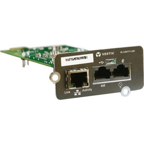 Vertiv IS-UNITY-SNMP | Vertiv Liebert IntelliSlot Unity - SNMP - Network Card | Remote Monitoring - Data Center Monitoring