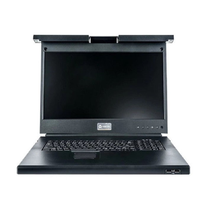 Vertiv LRA185KMM16D-001 Vertiv Avocent Lra Rack Console 18.5 Lcd Widescreen,16-port, Keyboard With Touchpad