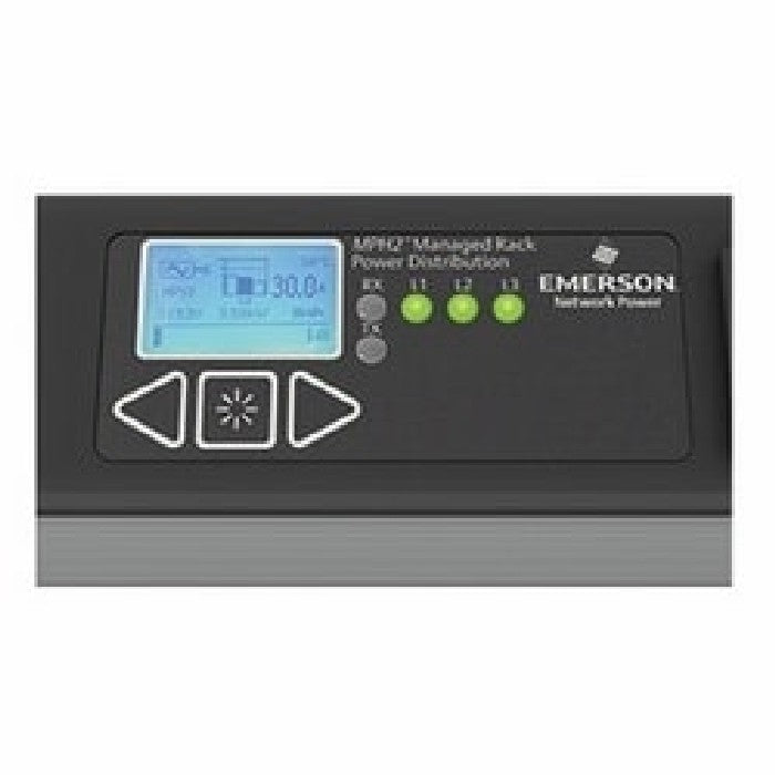 Vertiv MPHB3303 Rack Pdu, Metered, Input: 0u, 20a, 100 - 120v 1-ph, Output: (18) 5-20r, 100 - 120v, Plug: L5-20