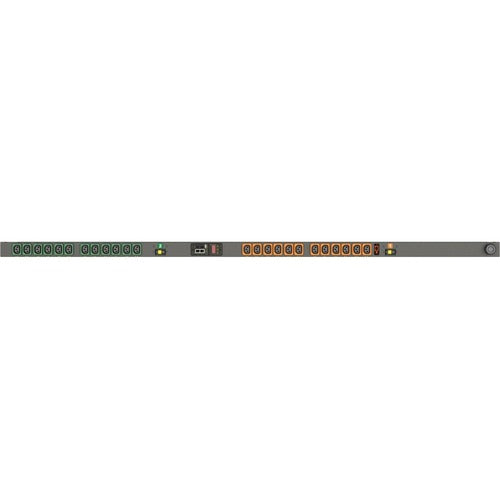 Vertiv NS30022L | Geist MNS3EGB1-24L138-3TL6A0A10-S 24-Outlets PDU - Switched