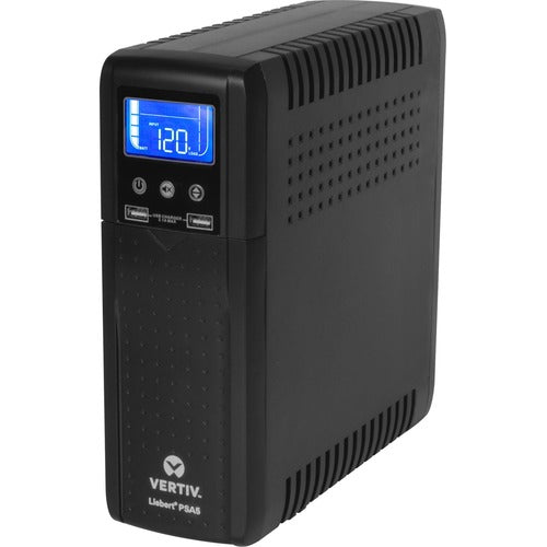 Vertiv PSA5-500MT120 | Vertiv Liebert PSA5 UPS - 500VA/300W 120V | Line Interactive AVR Tower UPS - Battery Backup and Surge Protection
