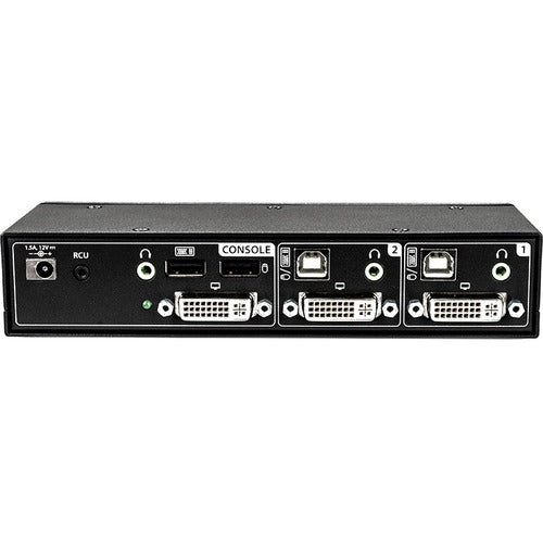 Vertiv SC820-001 | Vertiv Cybex SC800 Secure Desktop KVM | 2 Port Single-Head | DVI-I | TAA - 4K UHD | NIAP PP 3.0 Compliant
