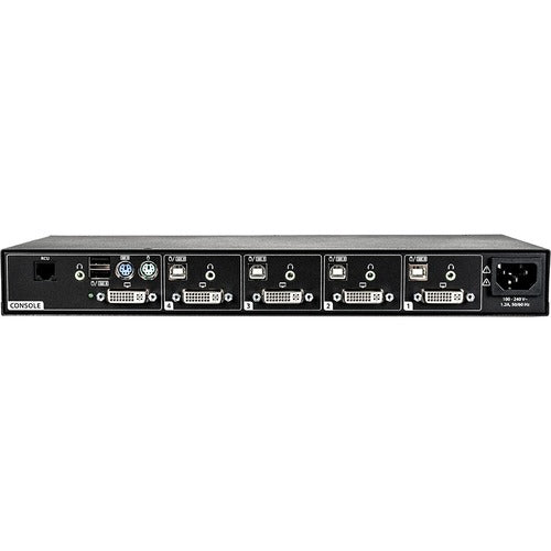 Vertiv SC840-001 | Vertiv Cybex SC800 Secure KVM | 4 Port | Secure Desktop KVM Switch (SC840-001) - Secure Desktop KVM Switches