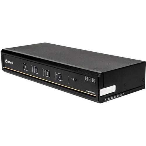 Vertiv SC945H-001 | Cybex SC945H Secure KVM Switch - 4-Port, Dual Display, HDMI in, HDMI out, Secure KVM with DPP