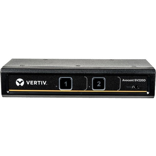 Vertiv SV220D-001 | Vertiv Avocent SV200 Desktop KVM Switch | 2 Port | DisplayPort (SV220D-001) - Desktop KVM Switches