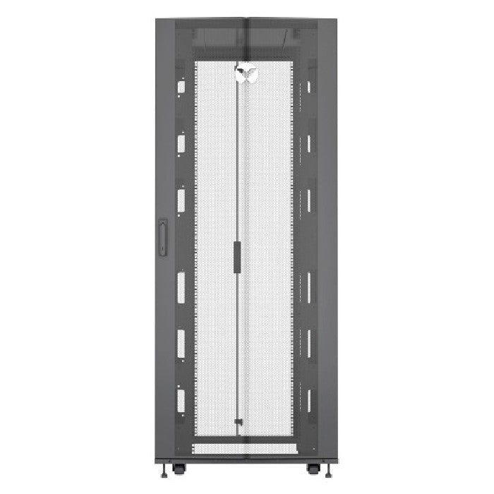 Vertiv VR3157 Cabinet, Vr Rack 42u 800mm Wide, 1100mm Deep W/sides, Black
