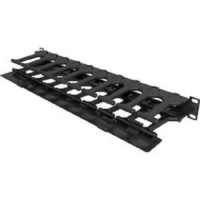 Vertiv VRA1002 Horizontal Cable Manager 2u X 4 Deep, Single-sided With Cover
