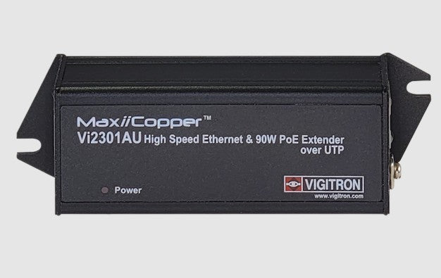 Vigitron VI2301AU | High-Speed 90W PoE Ethernet Extender over UTP