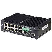 Vigitron VI30210 | 10-Port Hardened Managed Industrial Poe Ring Switch, 90W