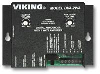 Viking Electronics DVA-2WA | Digital Voice Announcer, Height 3.5 inch, Length 5.25 inch, Width 1.75 inch