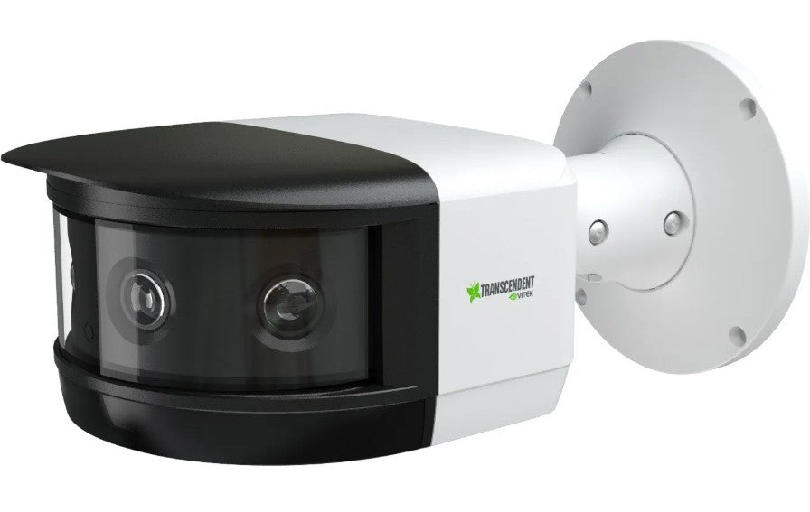 Vitek VTC-TNB8X4MS | 8 Megapixel Indoor/Outdoor IR Panoramic IP Camera, 3.3mm Lens