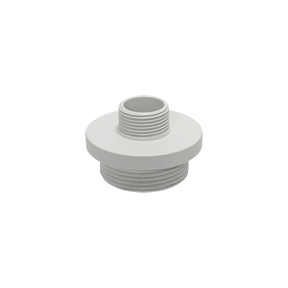 Vivotek AM-522 | Network Camera Adapter Ring, 3/4" Mpt X 1.5" Ps11 Mpt Connector, 60 Mm Diameter X 40 Mm Length, Aluminum Alloy, White