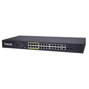 Vivotek AW-FGT-260D-380 | Unmanaged PoE Switch 380W