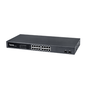 Vivotek AW-GET-180A-250 | 16Xge Poe +2Xge Sfp Switch
