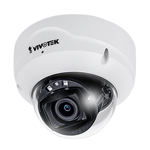 Vivotek FD9189-HT-V2 | 5Mp 30M Ir H.265 Indoor Remote Focus Wdr Pro Dome, Embedded: Trend Micro Iot Security For Surveillance Cameras,