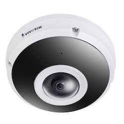 Vivotek FE9382-EHV-V2 | FE9382-EHV-v2 5 Megapixel Outdoor Network IR Fisheye Camera, 1.47mm Lens