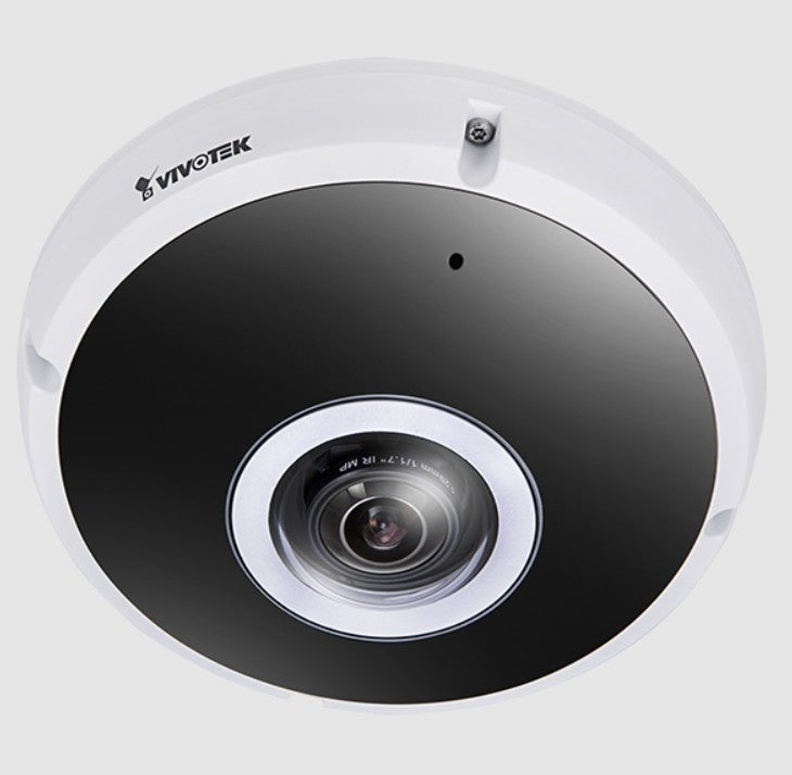 Vivotek FE9391EVV2M12-M | 12MP Fisheye Panoramic AI Camera