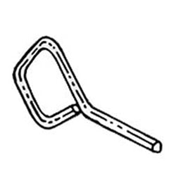 Von Duprin 091080-EA | Exit Device Dog Key, 7/32"