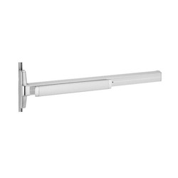 Von Duprin 3347A-EO US26D 48 | Concealed Vertical Rod Exit Device, Exit Only, Grooved Case, ANSI 01, Satin Chrome, 48" Length, No Trim