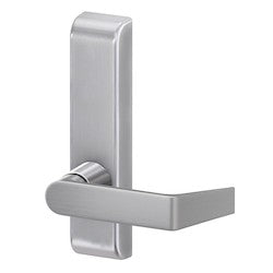 Von Duprin 360L-BE US26D LHR | Lever Control Trim, Blank Escutcheon, Left Hand Reverse, 3" Proj., Satin Chrome, For Passage Door