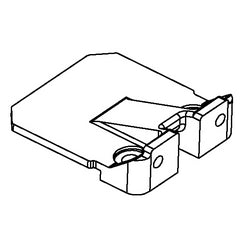 Von Duprin 50524 | Exit Device End Cap Bracket, Impact-Resistant, For 33A/35A/98/99 Series Door