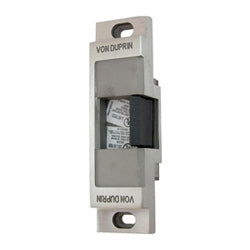 Von Duprin 6111 US32D 12VDC | Rim Exit Device Strike, Fail-Secure, 12 Volt DC, 3/4" Latch Bolt Throw, 6" Length Face Plate, Satin Stainless Steel