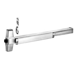 Von Duprin 99NL US26D 36 | Rim Exit Device Pull Trim, Standard, Grooved, Night Latch, 36" Length, Satin Chrome