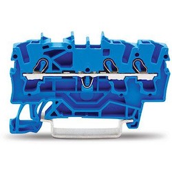 Wago Corporation 2002-1304 | 3-Conductor Through Terminal Block, 2.5 mm², For Ex E II and Ex I Applications