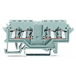 Wago Corporation 280-626 | Rail-Mounted Terminal Block, 0.08–2.5 mm² (28–12 AWG), CAGE CLAMP Connection