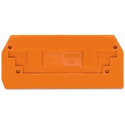 Wago Corporation 282-328 | End Plate, Orange