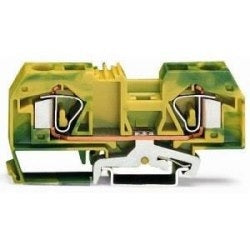 Wago Corporation 283-907 | 2-Conductor Ground Terminal Block