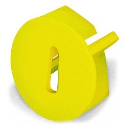 Wago Corporation 284-400 | Finger Guard for Unused Terminal Block Entries, Yellow