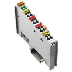 Wago Corporation 750-433 | 4-Channel Digital Input Module, 24 VDC, 0.2 A, Gray