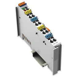 Wago Corporation 750-557 | 4-Channel Analog Output Module, ±10 VDC, Gray