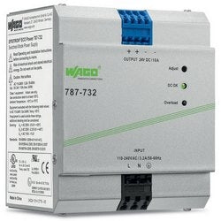 Wago Corporation 787-732 | Primary Switch Mode Power Supply, DC 24 V, 10 A