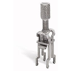 Wago Corporation 790-108 | Shield Clamping Saddle, 11 mm Wide, Compatible with Conductors Up to 8 mm Diameter