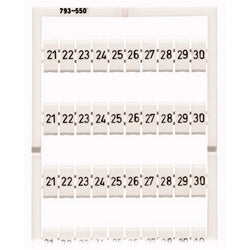Wago Corporation 793-5504 | Multi Marking System, Horizontal Marking “21–30”