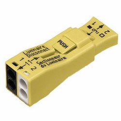 Wago Corporation 873-902/VE00-0500 | 2-Pole Pushwire Connector for Luminaire Disconnect