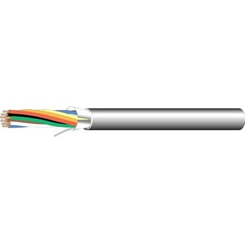 West Penn Wire 3241GY1000 | Composite Cable, Bare Copper, Shielded, Stranded, 4 Conductor, 22 AWG, Black, Red, White