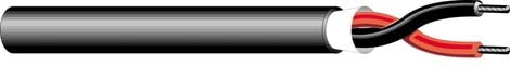 West Penn Wire AQ226BK1000 | Underground Direct Burial Cable, 1000 ft. L, 300 V, 14 AWG
