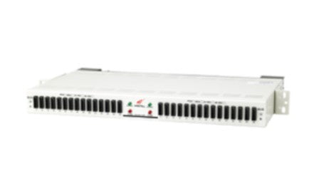 Westell Inc NPGMT1012 | Fuse Panel, ±22 to ±58 VDC, 100 A, Off-White, 1U Rack Mount