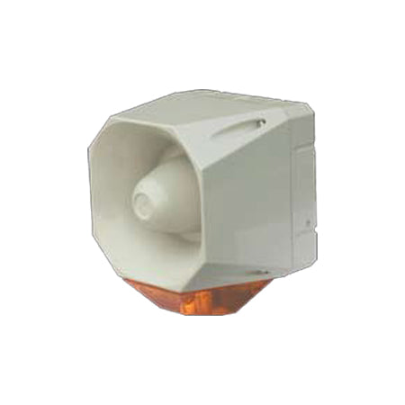 Wheelock ASRS-R-DC - STROBE - AUDIBLE STROBE RED LENS